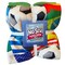 International Soccer Silky Premium Fleece No-Sew Throw Fleece Fabric Kit
